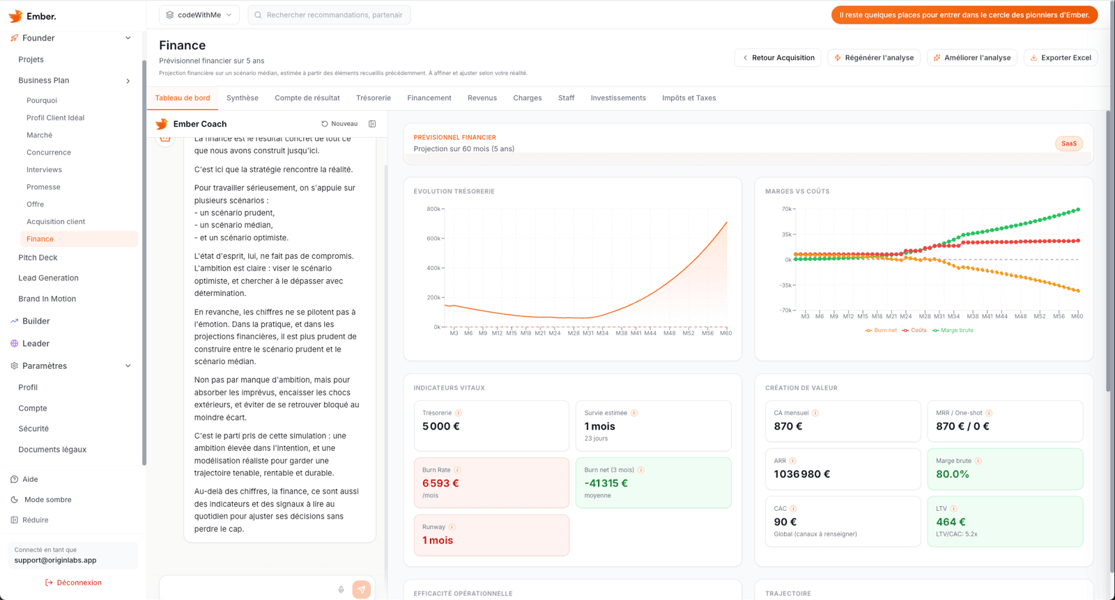 Ember Finance module