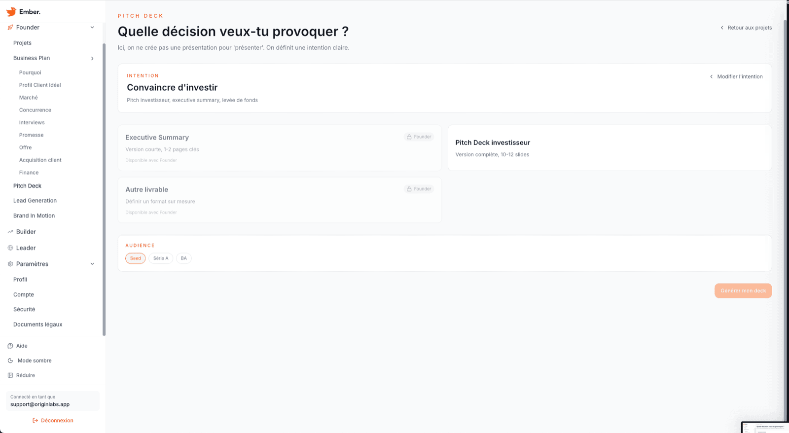 Ember Pitch Deck — Intentions