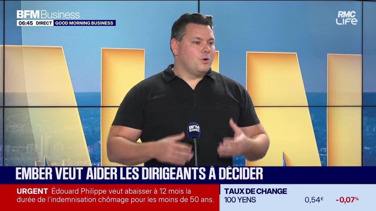 Joffroy Louchart as a guest on Le Pitch on BFM TV, 27 August 2026